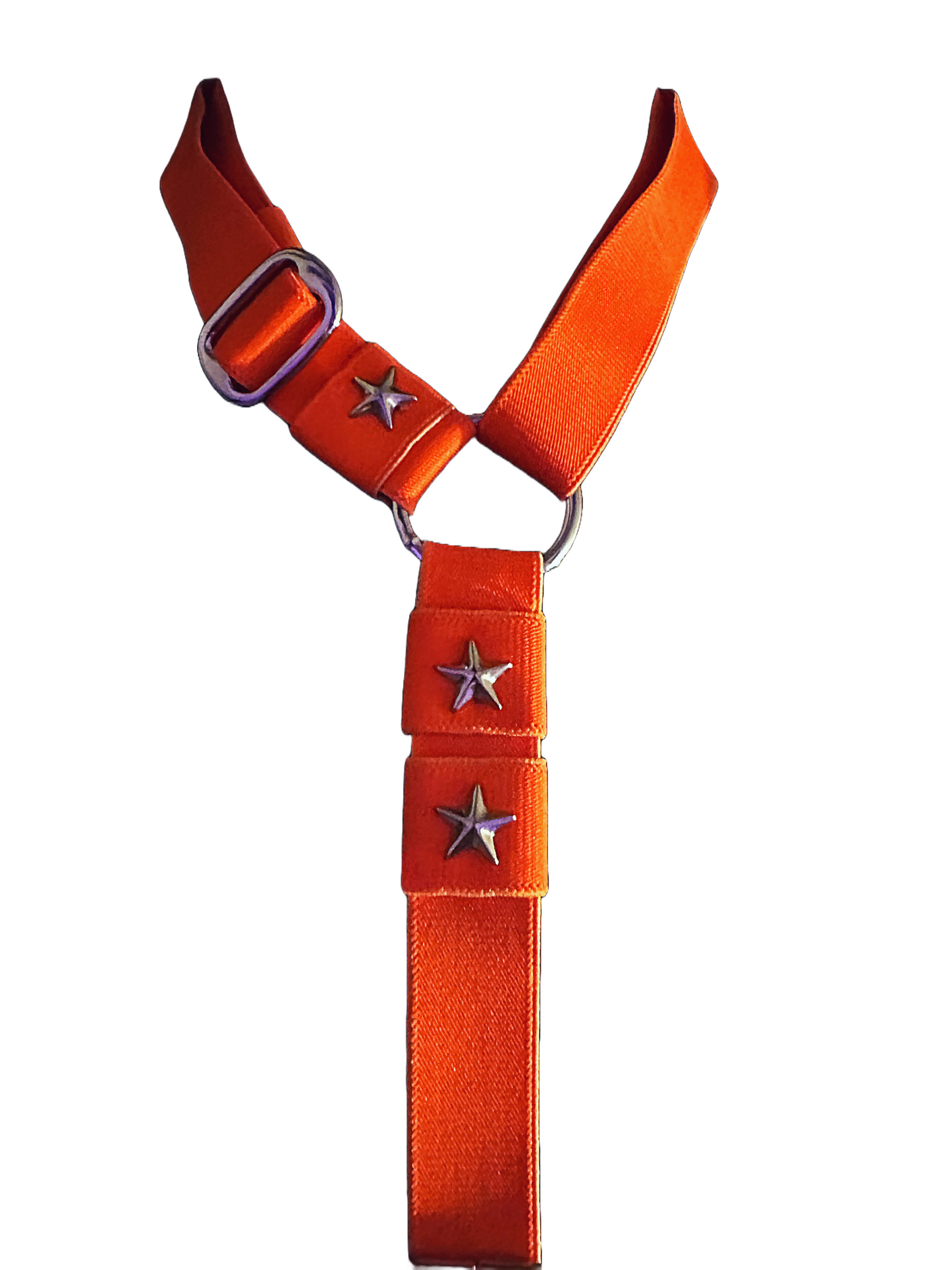 TRIUMPH UV Tie with Studs, Size M/L , Neon Orange