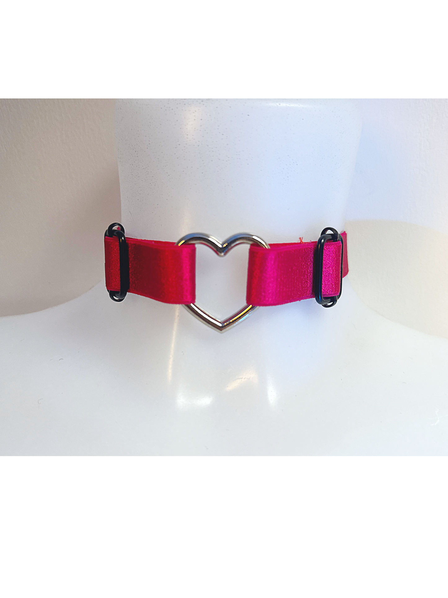 Valentines choker , black or red