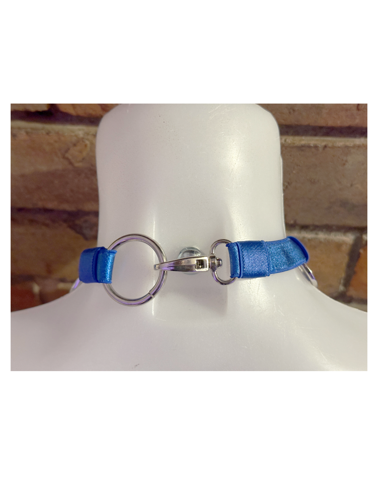 CELESTIAL Choker, Blue/Silver  One size