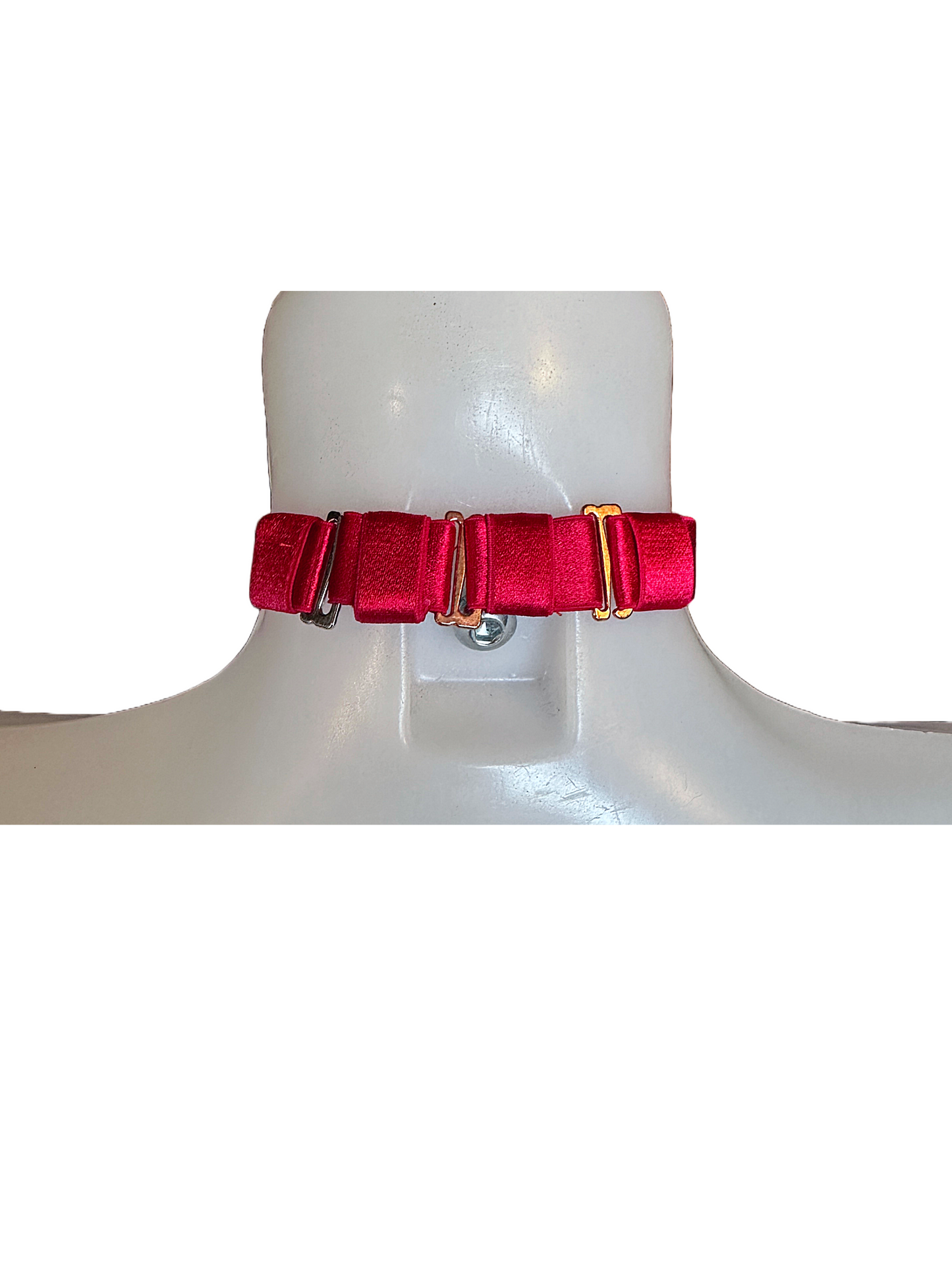 HARMONY Choker, Cherry/Silver